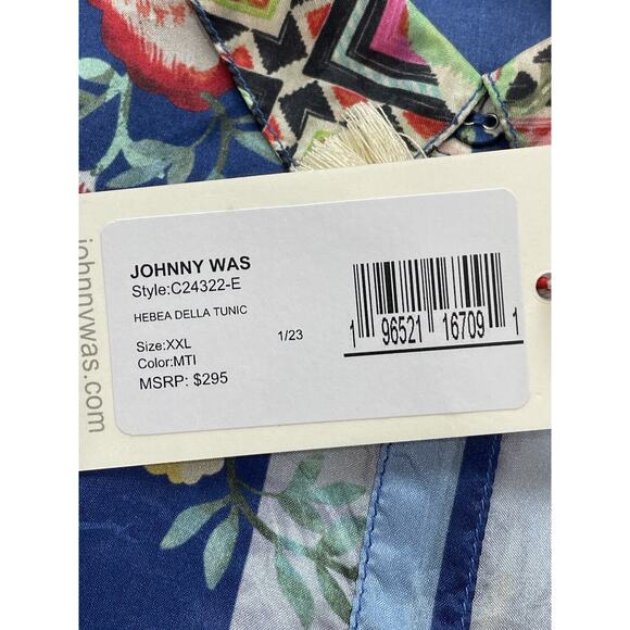 JOHNNY WAS  HEBEA DELLA TUNIC XXL - Picture 4 of 4